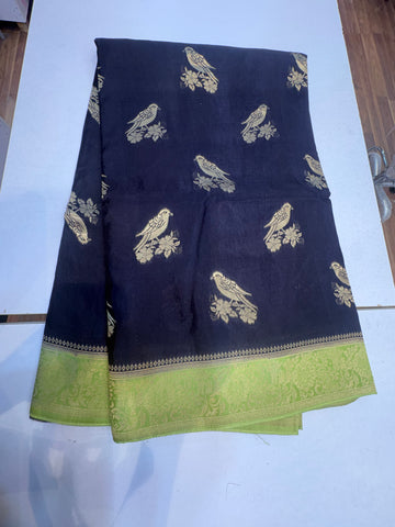 555  meenakari dola saree