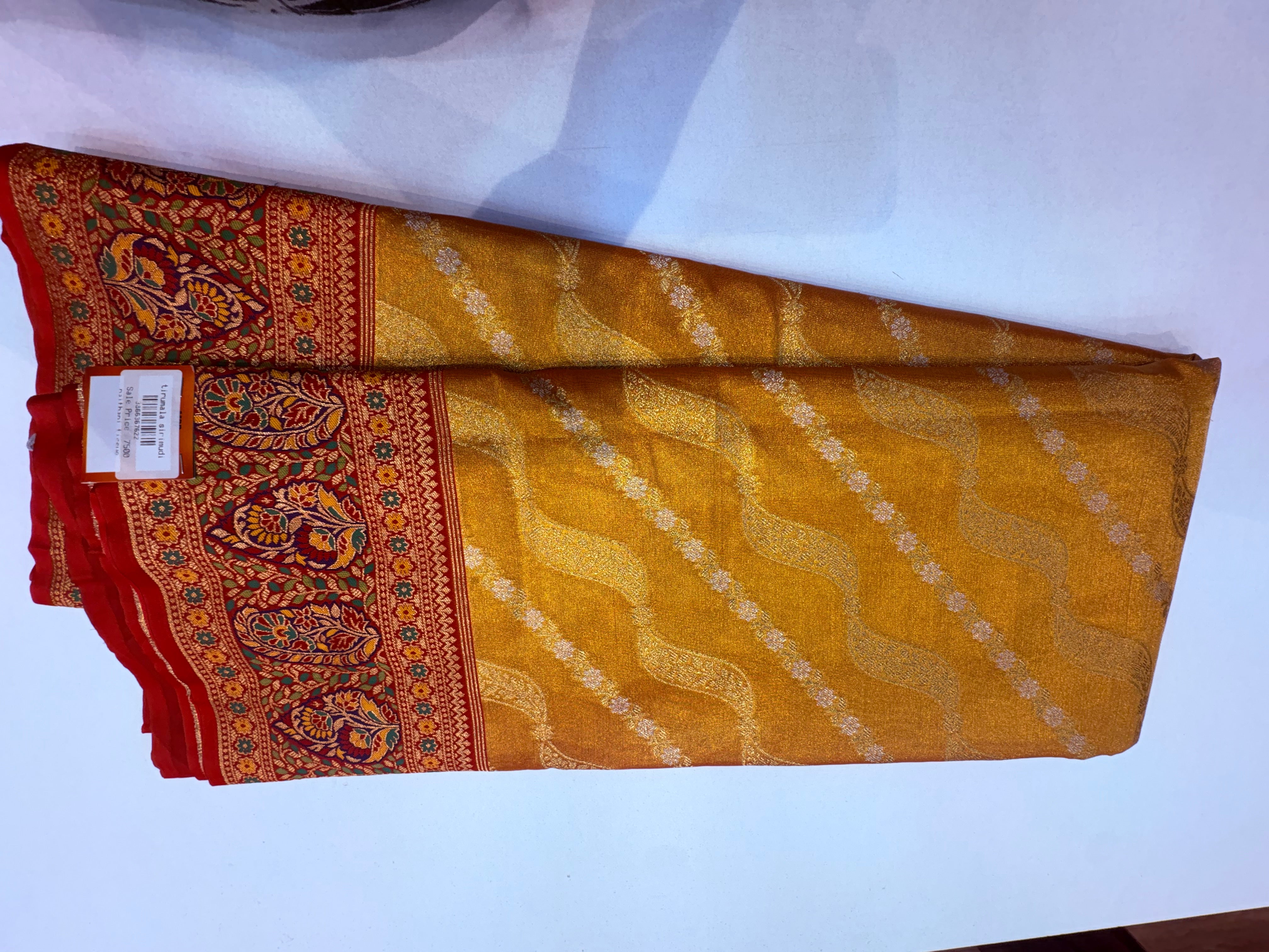 444 tissue saree