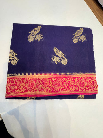 555 meena kari dola saree