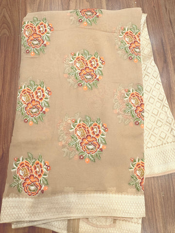 1026 Jaipur Khadri  Georgette